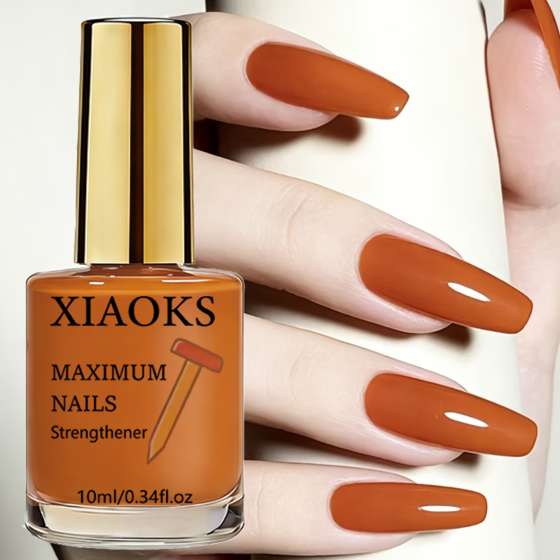 Nail Art Orange - زيت تقوية الأظافر بلون الكراميل البرتقالي