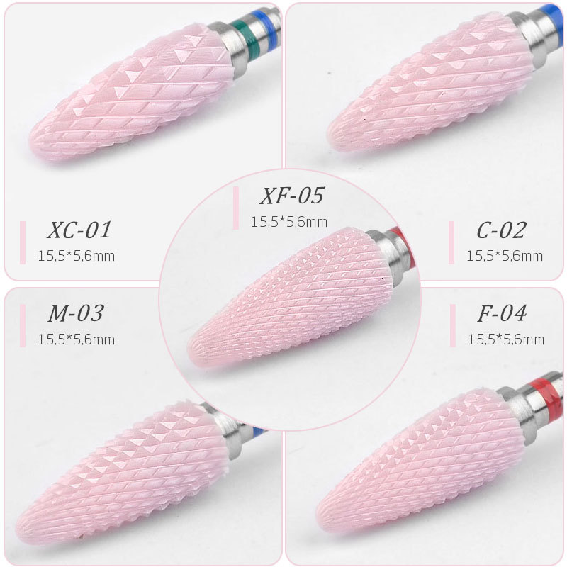 الوردي السيراميك طحن القواطع ل - مراجعة Nail Drill Machine وسعره