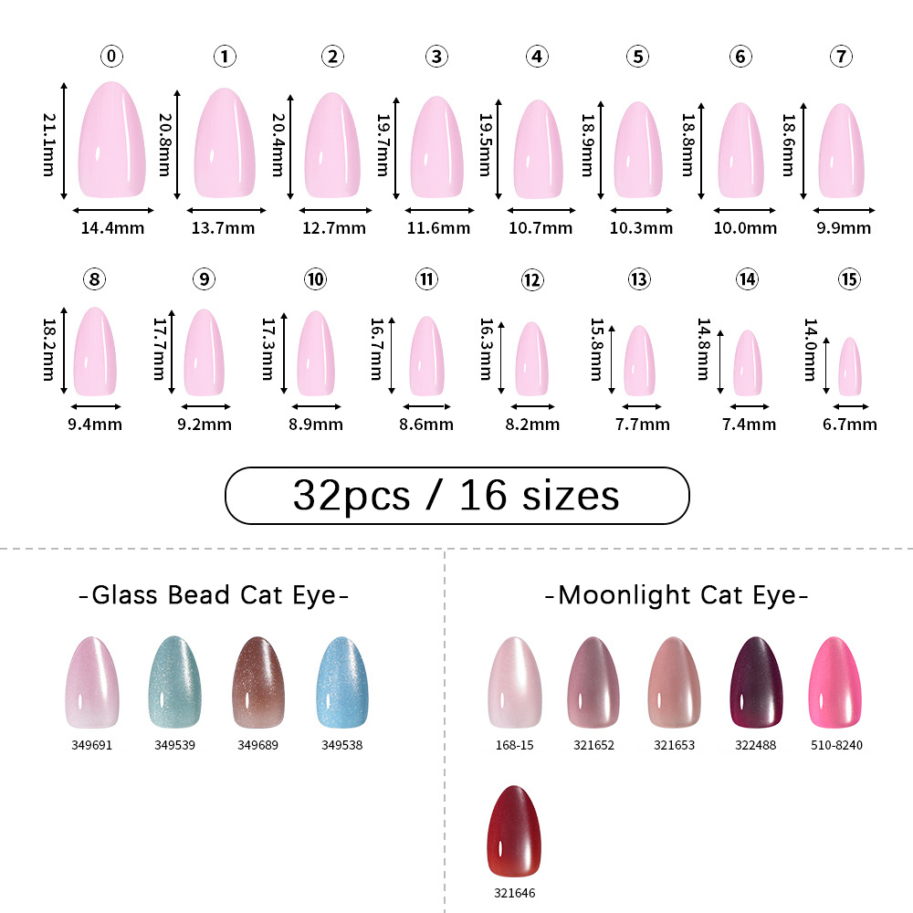 32 قطعة من أظافر VITAGWX الاصط - مراجعة Nail Art Press On وسعره