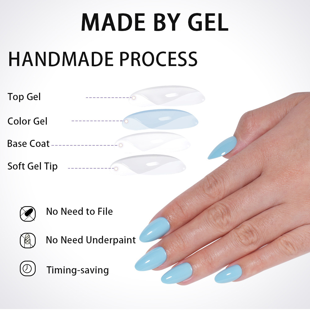 32 قطعة من أظافر VITAGWX الاصط - مراجعة Nail Art Press On وسعره