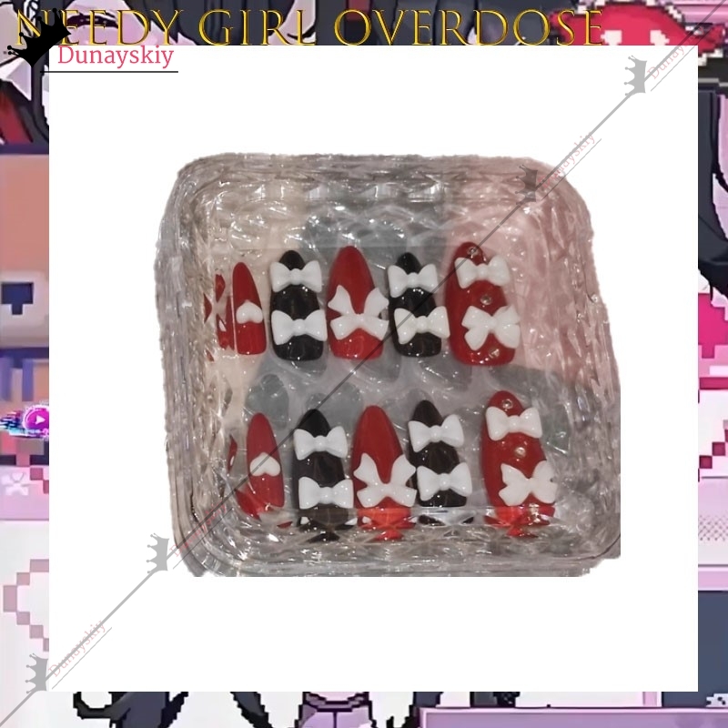 YiNuo*/Needy Girl Overdose Jir - مراجعة Nail Art Press On وسعره
