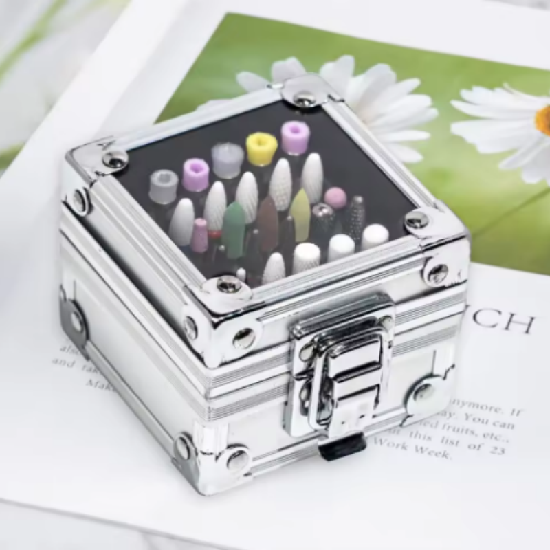 صندوق تخزين من الألومنيوم لأدو - مراجعة Nail Drill Machine وسعره