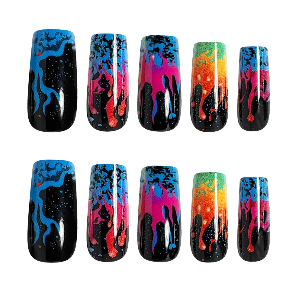 أظافر صناعية متوسطة الحجم للنس - مراجعة Nail Art Orange وسعره