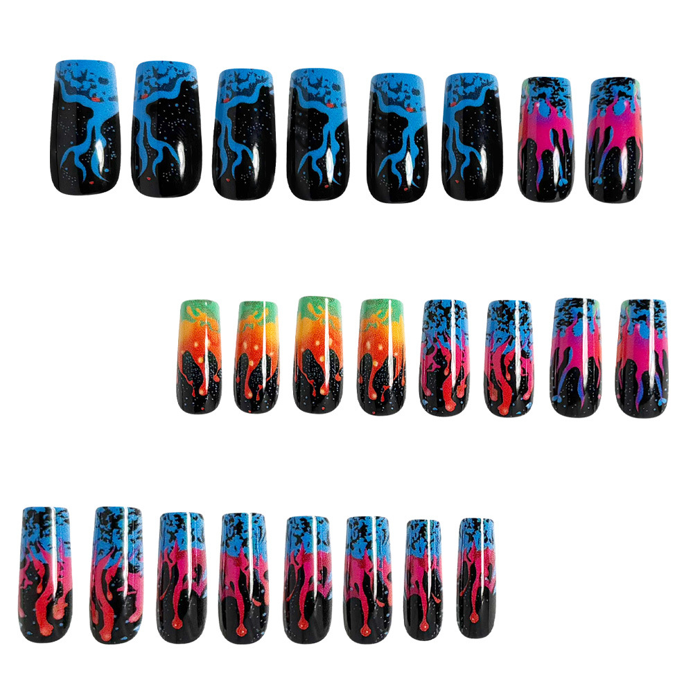 أظافر صناعية متوسطة الحجم للنس - مراجعة Nail Art Orange وسعره