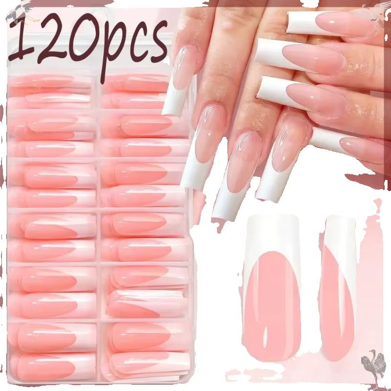 120 قطعة من الأظافر الاصطناعية - مراجعة Nail Art Press On وسعره