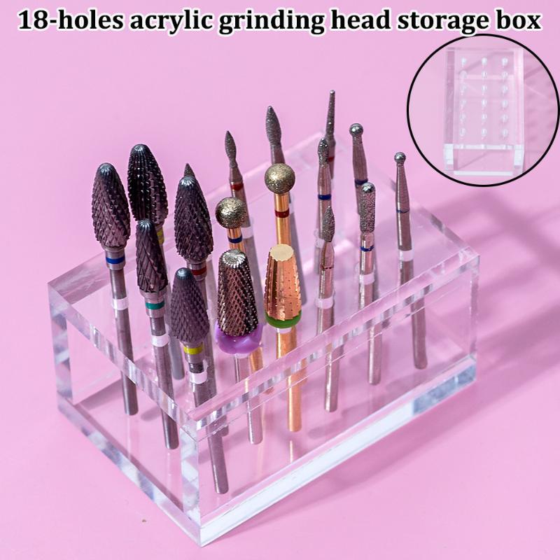 حامل أدوات حفر الأظافر من الخش - مراجعة Nail Drill Machine وسعره