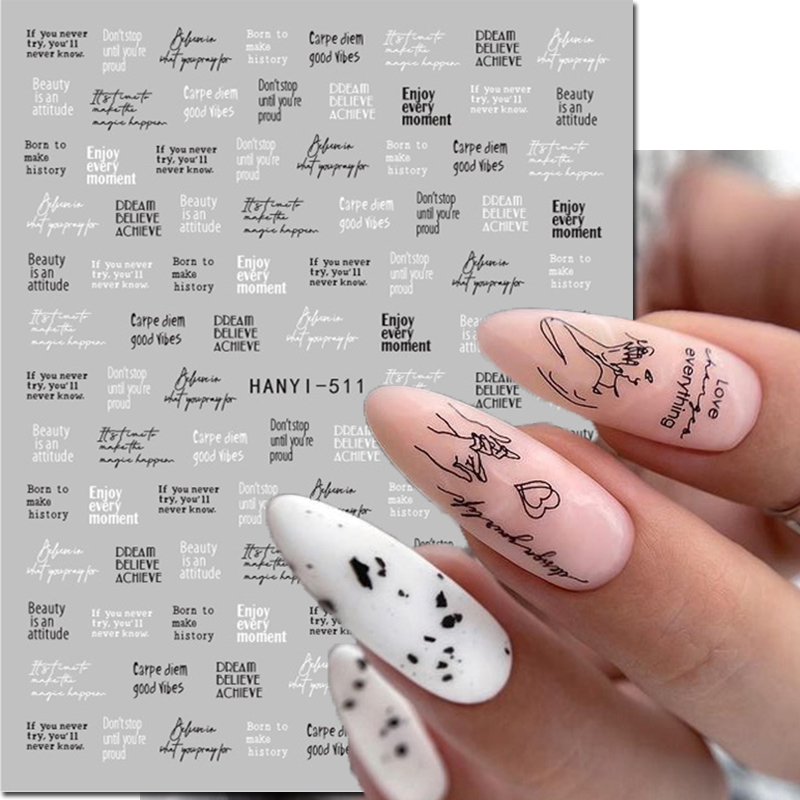 ثلاثية الأبعاد مسمار ملصقات فن - مراجعة Nail Art Valentines Day وسعره