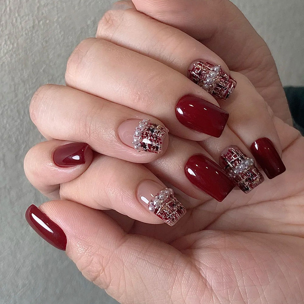 1 قطعة 5D الإغاثة الحب سماع ال - مراجعة Nail Art Valentines Day وسعره