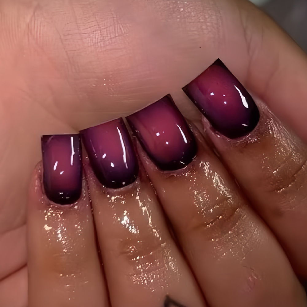 أظافر صناعية قصيرة مربعة الشكل - مراجعة Nail Art Pink وسعره