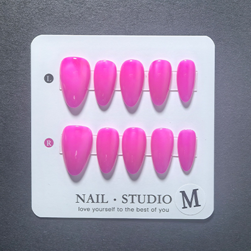 10 قطع من الأظافر الاصطناعية ا - مراجعة Nail Art Orange وسعره