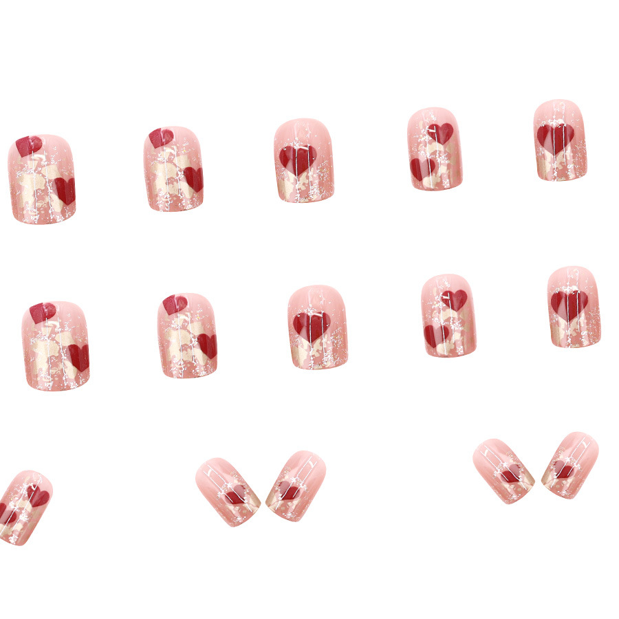 24 قطعة/مجموعة أظافر صناعية قص - مراجعة Nail Art Press On وسعره