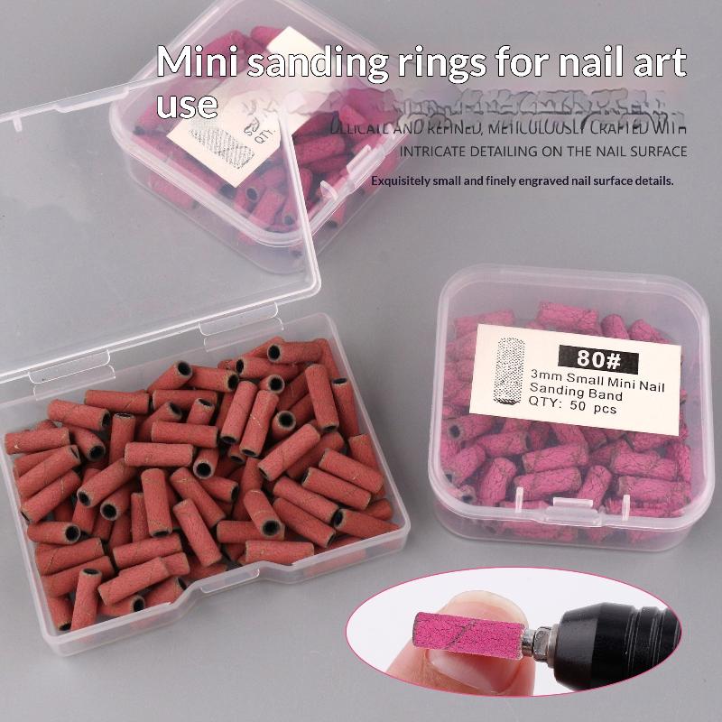 مجموعة حلقات صنفرة الأظافر الص - مراجعة Nail Drill Machine وسعره